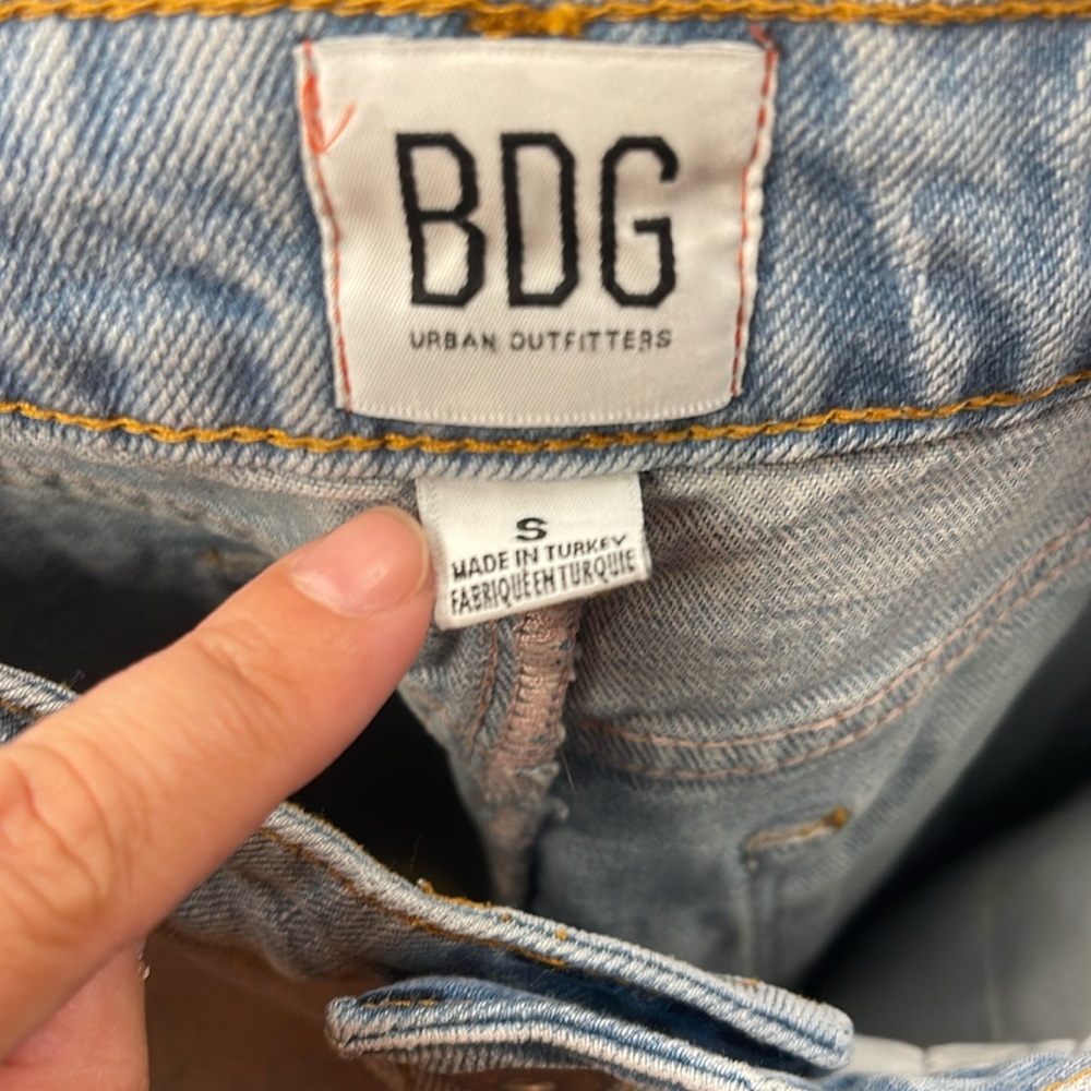 BDG denim skirt